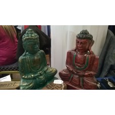 Wooden Hand Carved Buddhas